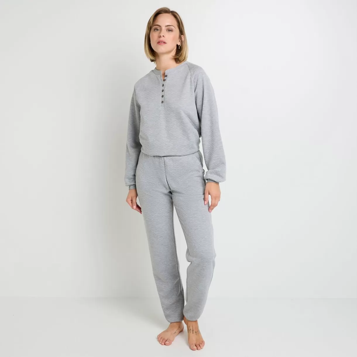 Bas De Pyjama | Pyjama<FELY TREGGING GRIS CLAIR GRISCLAIR