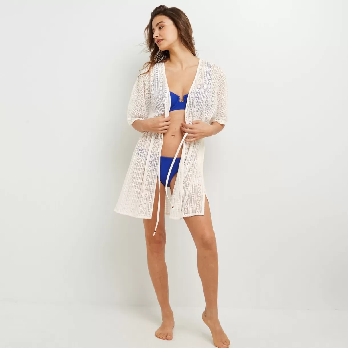 Tenue De Plage Et Accessoires<MARGAUX TUNIQUE BLANC